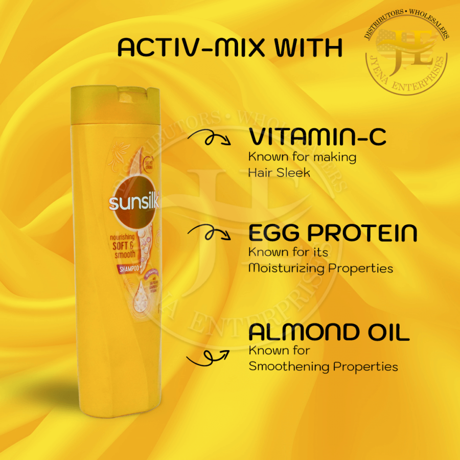 Sunsilk Nourishing Soft & Smooth Shampoo 340 ml - Image 2
