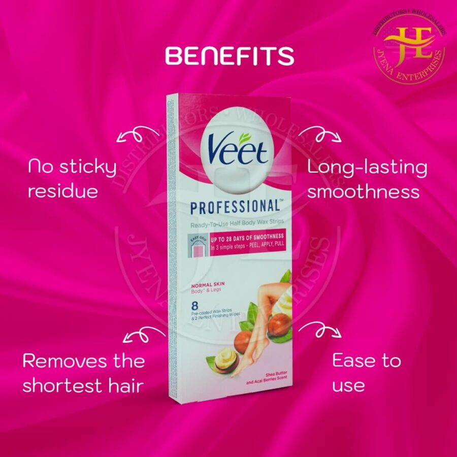 Veet Professional Waxing Strips (NORMAL SKIN) - Image 5