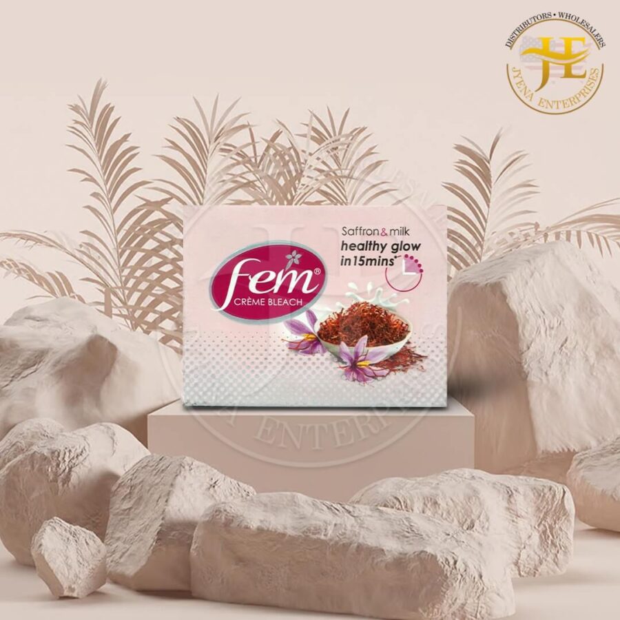 FEM FAIRNESS BLEACH CREME (SAFFRON & MILK)