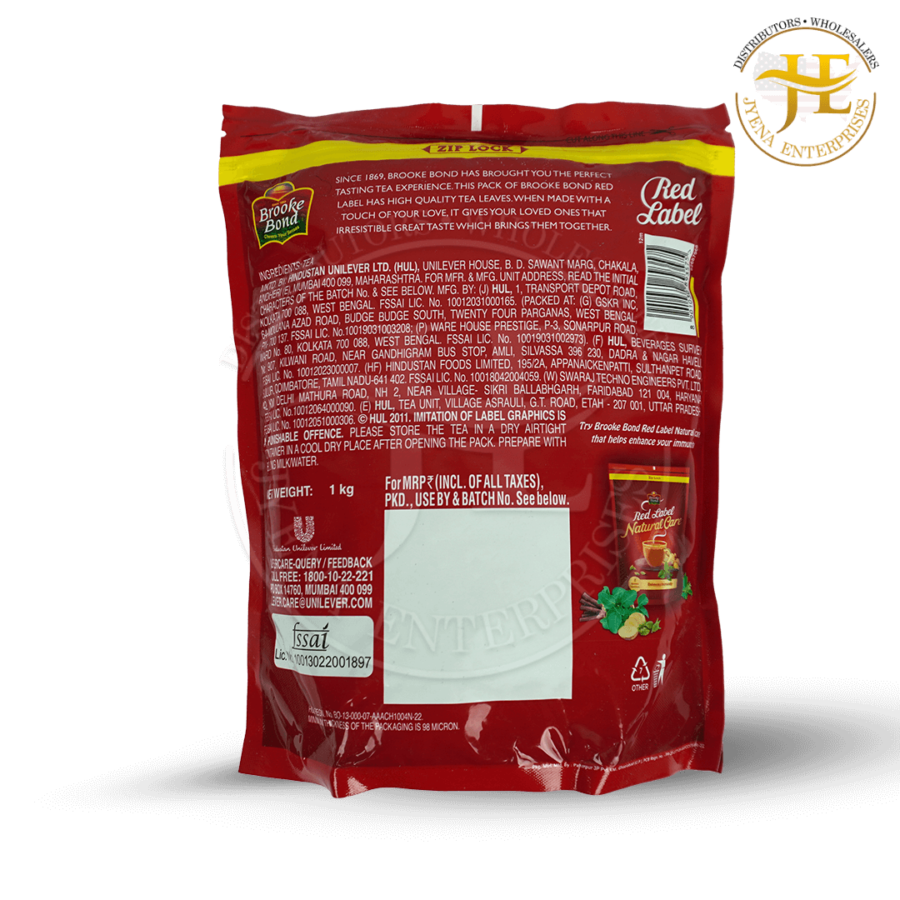 <center>BROOKE BOND RED LABEL<br><small>  (12 Units * 1kg (2.20 Lbs) ) </small></center> - Image 4