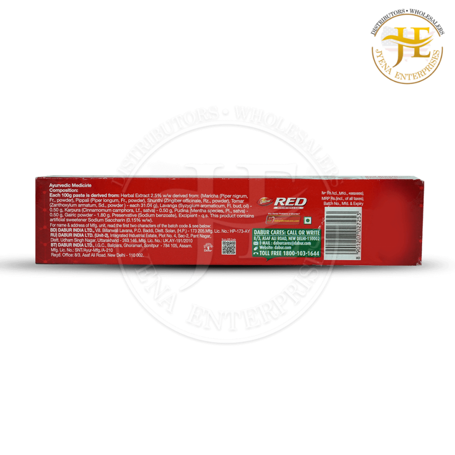 DABUR RED TOOTHPASTE (12 Units * 200 Grams) - Image 3