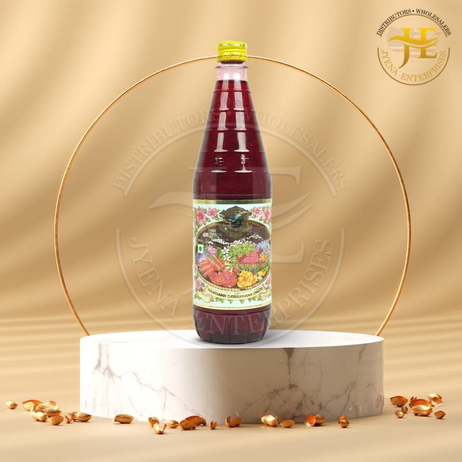 HAMDARD ROOHAFZA SHARBAT INDIAN (12 BOTTLES*750ML)