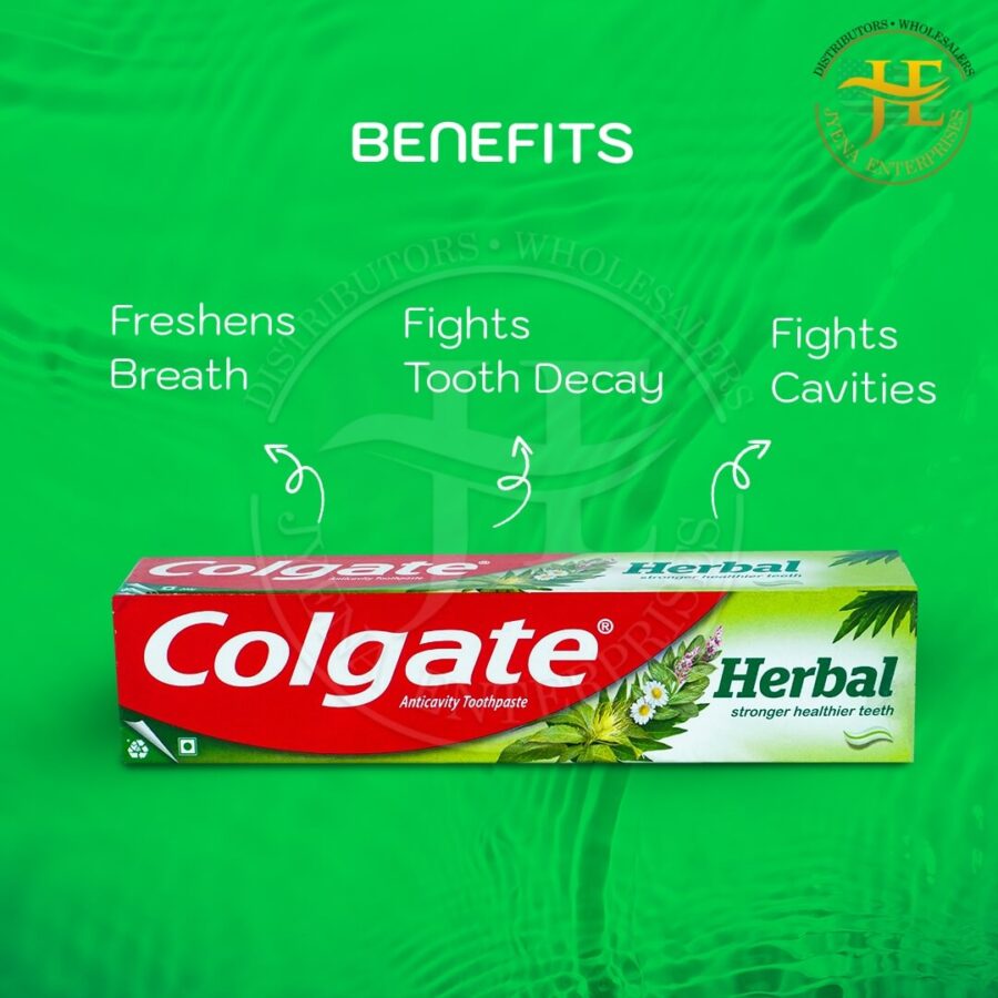 COLGATE HERBAL TOOTHPASTE (12 Units * 200 Grams) - Image 5
