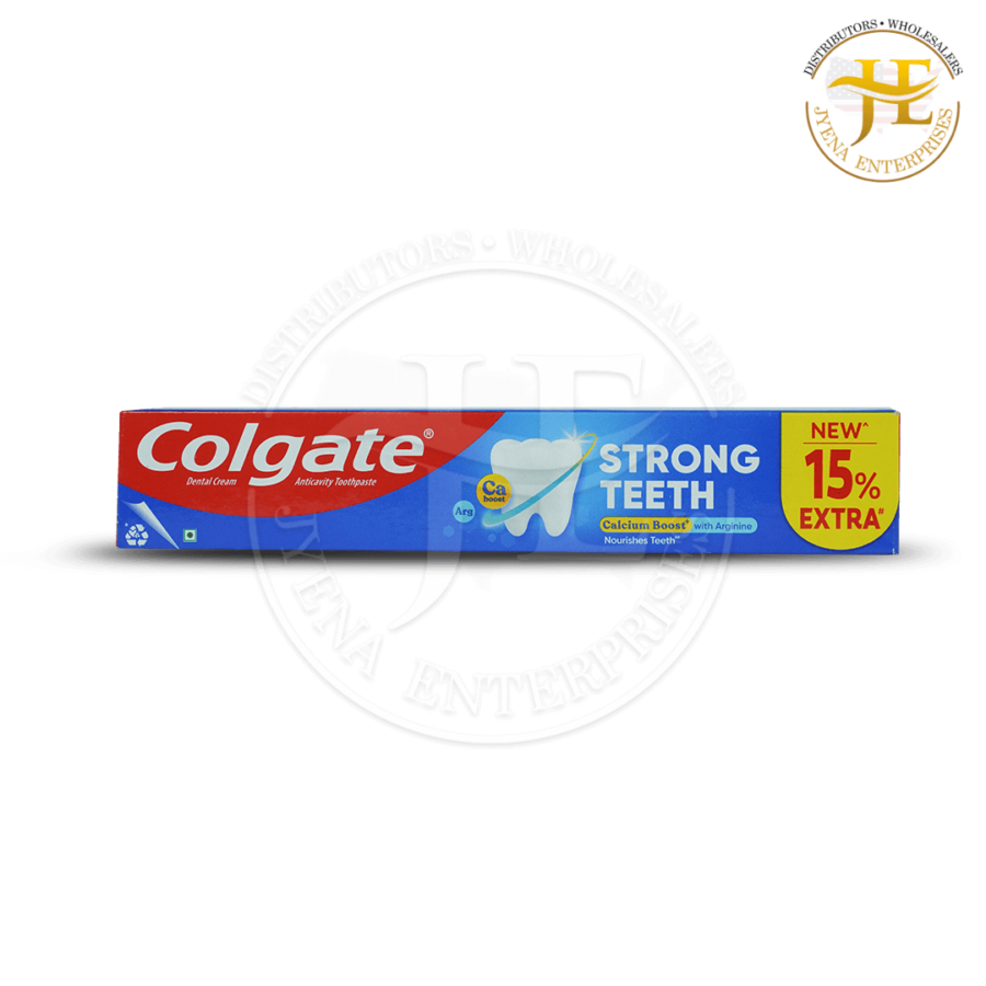COLGATE STRONG TEETH TOOTHPASTE (200 GM) - Image 4