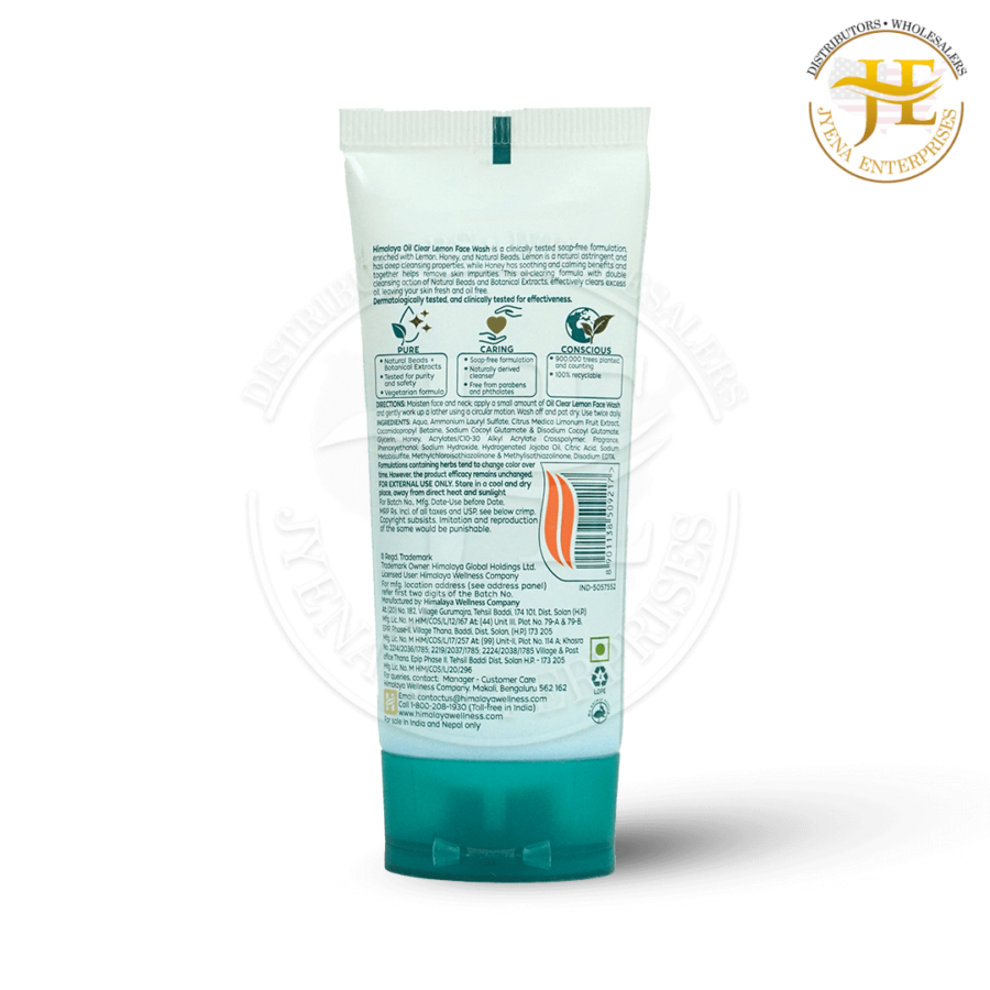 HIMALAYA OIL CLEAR LEMON FACEWASH (100ML) - Image 4