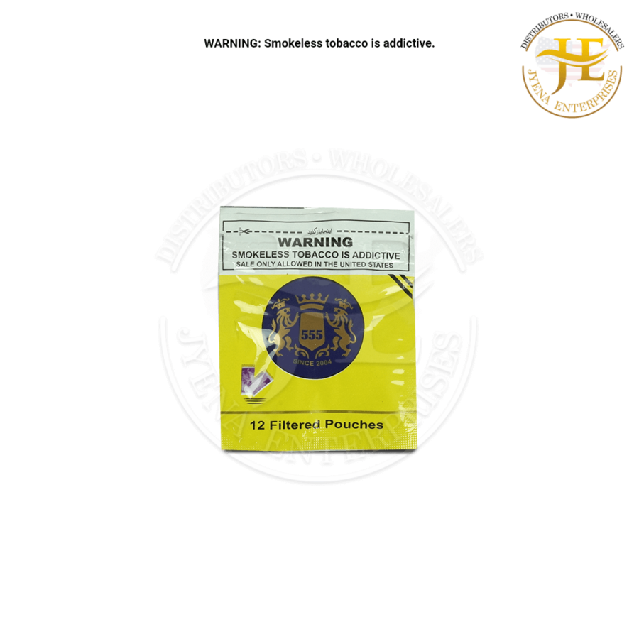 555 FILTER KHAINI 1 PACK * 20 POUCHES - Image 4