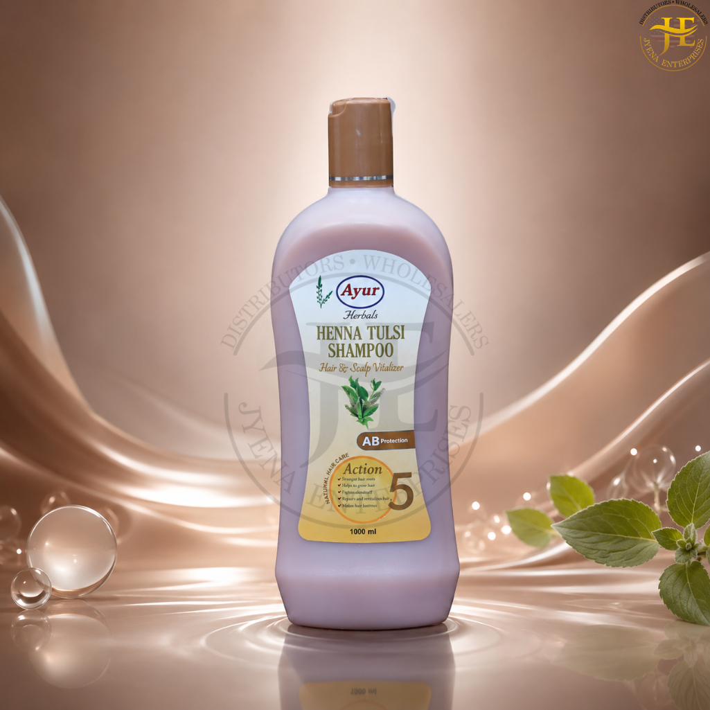 AYUR HEENA TULSI SHAMPOO