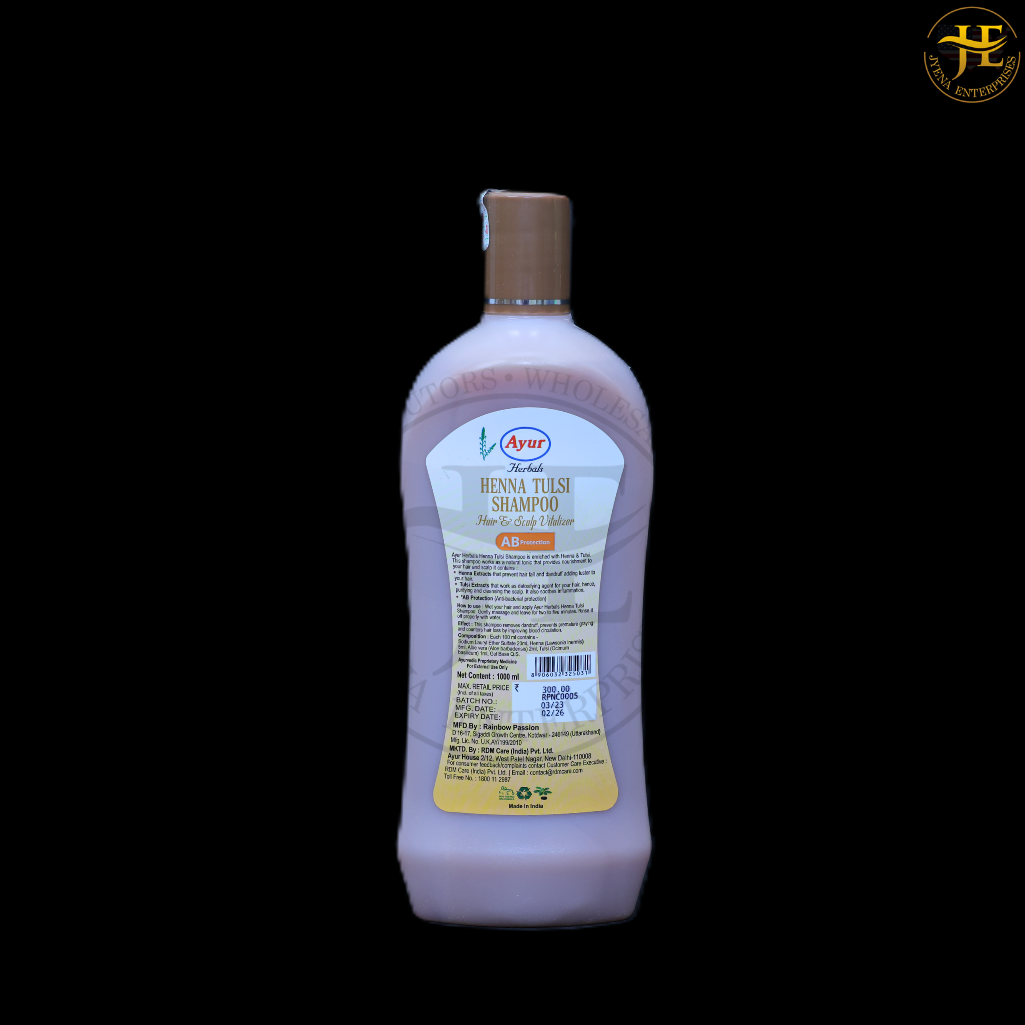 AYUR HEENA TULSI SHAMPOO - Image 2
