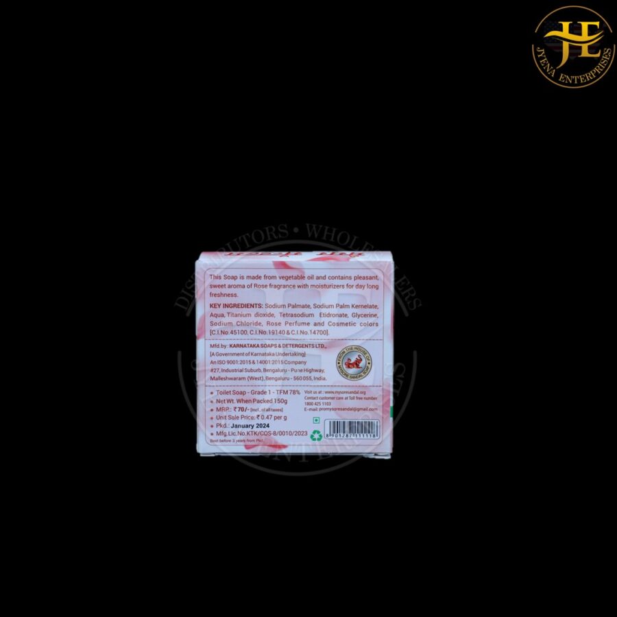 MYSORE ROSE  SOAP  <br>( PER DZN ) - Image 2